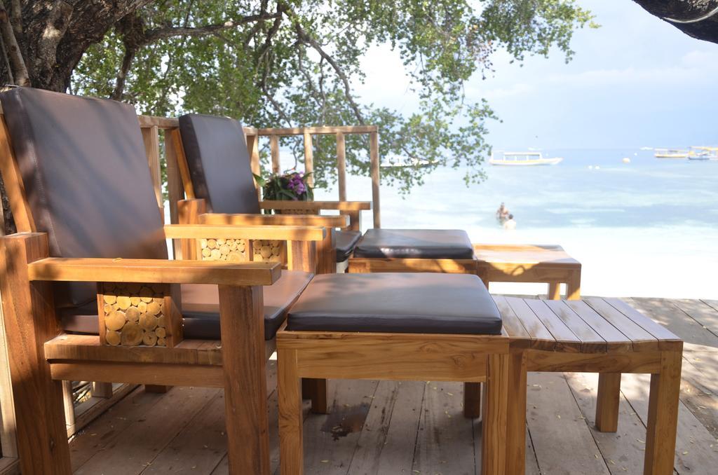 Gili Sands Hotel & Bar Gili Trawangan Exterior foto