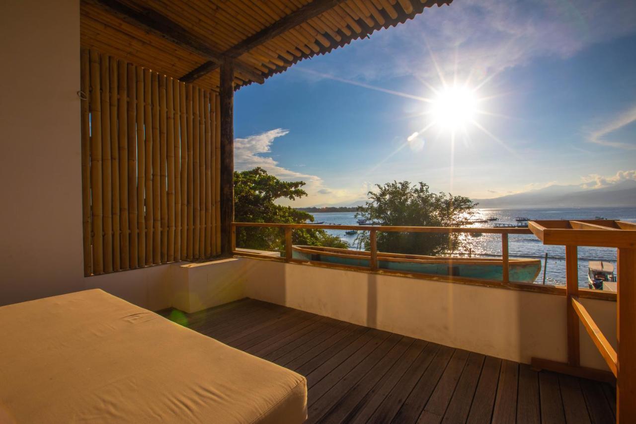 Gili Sands Hotel & Bar Gili Trawangan Exterior foto
